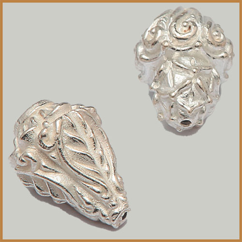 silver beads